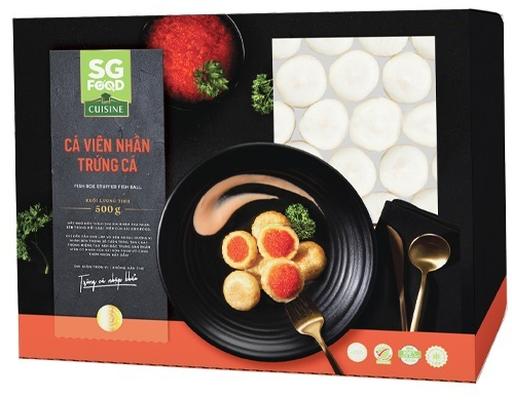 Cá Viên Nhân Trứng Cá 500g Sài Gòn Food