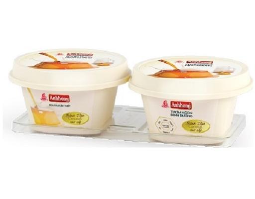 Lốc 2 Bánh Flan Caramen Cao Cấp 2 x 80g Ánh Hồng