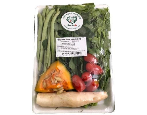 Combo Rau Ăn Dặm 300g Rau Cười Việt Nhật