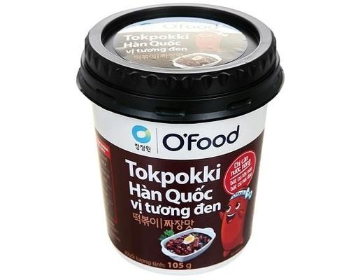 Bánh Gạo Ly Tokpokki Vị Tương Đen 105g O'food