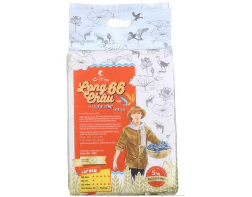 Long Châu 66 Gạo Lúa Tôm 5kg