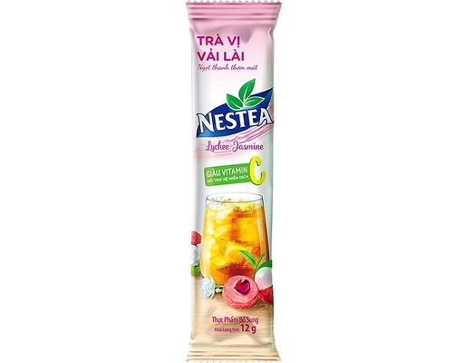 Trà Hòa Tan Vị Vải Hương Hoa Lài 12 x 12g Nestea