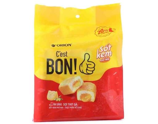 Bánh Cest Bon Sợi Thịt Gà Sốt Kem Phô Mai 101.5g Orion
