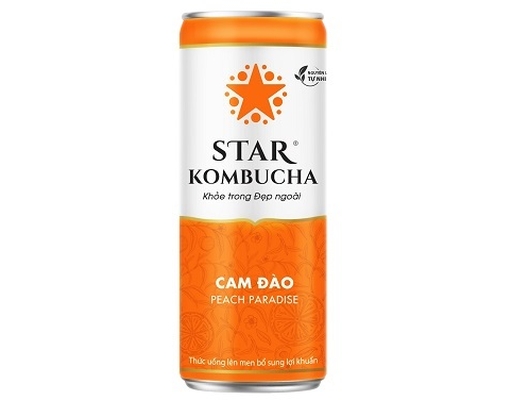 Thức Uống Lên Men Vị Cam Đào 250ml Star Kombucha
