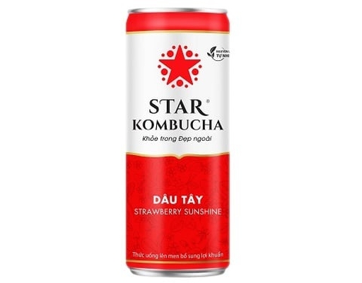 Thức Uống Lên Men Vị Dâu Tây 250ml Star Kombucha