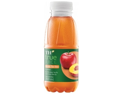 Nước Táo Đào Tự Nhiên 350ml TH True Juice