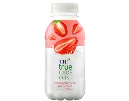 Nước Trái Cây Sữa Dâu 300ml TH True Milk