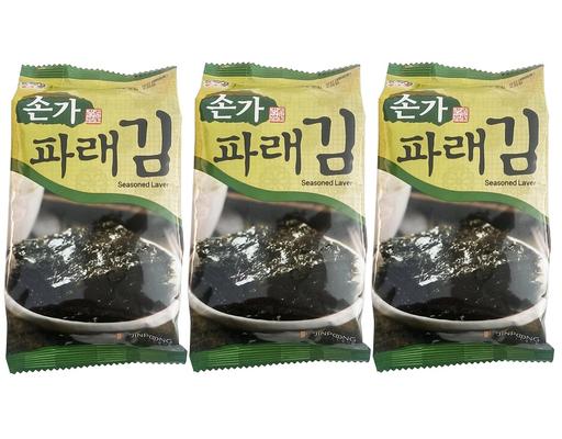Lốc 3 Gói Rong Biển Green Sonka Seaweed 5g Godbawee