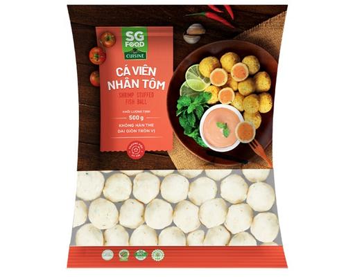 Cá Viên Nhân Tôm 500g Sài Gòn Food
