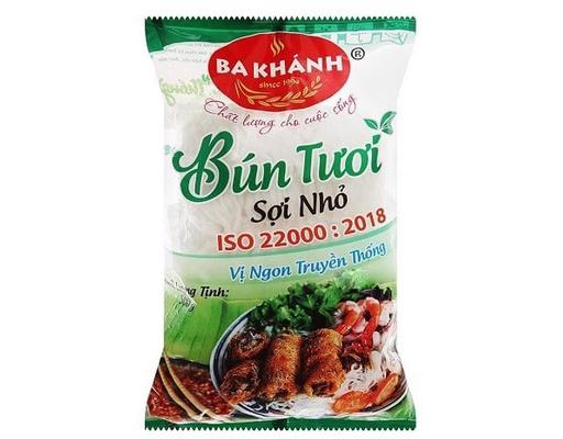 Bún Tươi Sợi Nhỏ 500g Ba Khánh