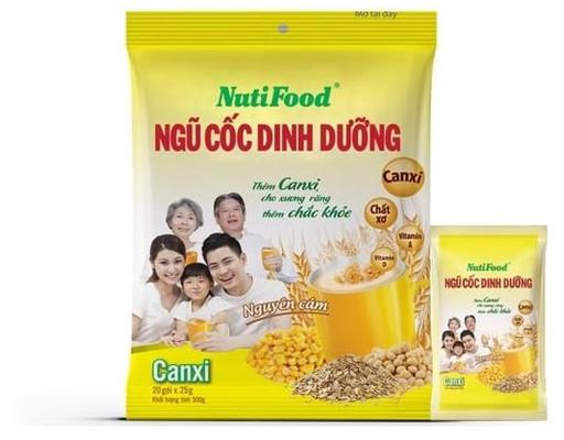 Bột Ngũ Cốc Bổ Sung Canxi 20 x 25g Nutifood