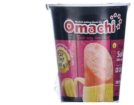 Mì Omachi Sườn Hầm Ngũ Quả Ly 111g Có Cây Thịt Thật Omachi