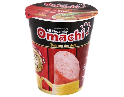 Mì Khoai Tây Omachi Thịt Xốt Bò Hầm Ly 115G Omachi
