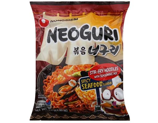Mì Xào Khô Neoguri Nongshim Vị Hải Sản Cay Gói 137G Nongshim