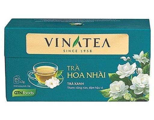 Trà Túi Lọc Hoa Nhài 25 x 2g Vinatea