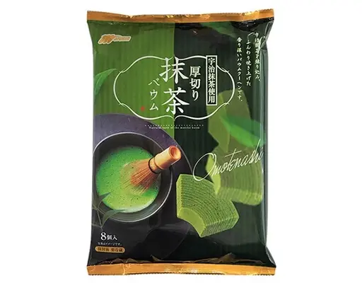 Bánh Ngọt Matcha Baumkuchen 200g Marukin