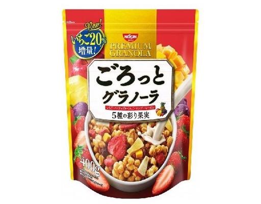 Ngũ Cốc Trái Cây Ăn Liền Premium Granola 360g Nissin