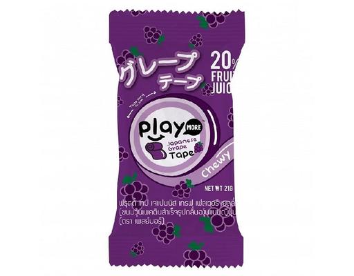 Kẹo Dẻo Cuộn Vị Nho Nhật 21g Playmore