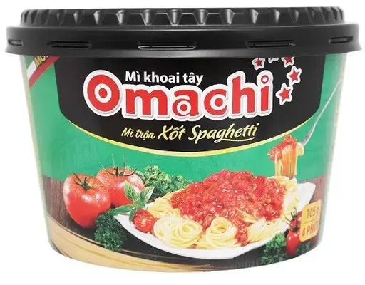 Mì Trộn Khoai Tây Omachi Xốt Spaghetti Hộp 105G Omachi