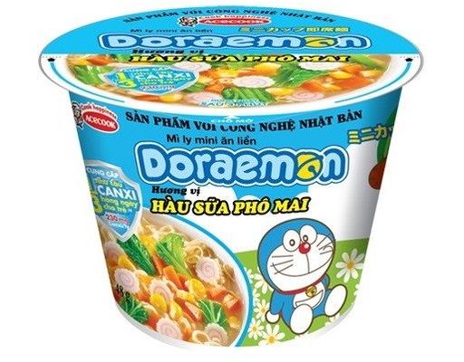 Mì Ly Mini Doraemon Hàu Sữa Phô Mai Acecook 48G ACECOOK