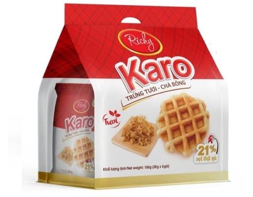 Bánh Karo Trứng Tươi Chà Bông 6 x 26g Richy