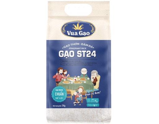 Vua Gạo Gạo Thơm Đậm Đà ST24 5kg