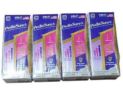 Lốc 4 Hộp Sữa Abbott Pediasure Hương Vani 180ml Abbott