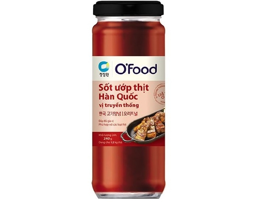 Sốt Ướp Thịt Vị Truyền Thống 240g O'food