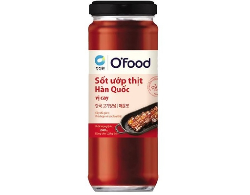 Sốt Ướp Thịt Vị Cay 240g O'food