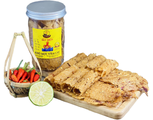 Khô Mực Tẩm Cay 150g Duy Điệp