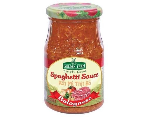 Xốt Mì Spaghetti Vị Thịt Bò 370g Golden Farm