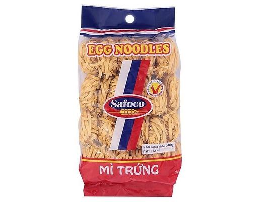 Mì Trứng Sợi Lớn 500g Safoco