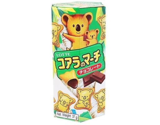 Bánh Gấu Koala March Hương Socola 195g Lotte