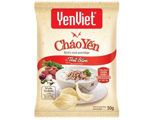 Cháo Yến Yến Việt Vị Thịt Bằm Gói 50G Yến Việt