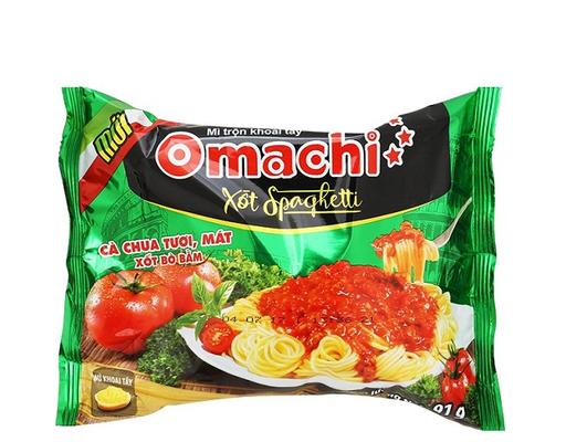 Mì Trộn Khoai Tây Omachi Xốt Spaghetti Gói 90G Omachi
