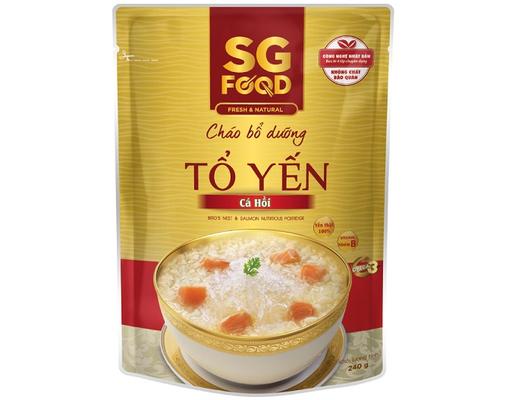 Cháo Bổ Dưỡng Tổ Yến Cá Hồi 240g Sài Gòn Food