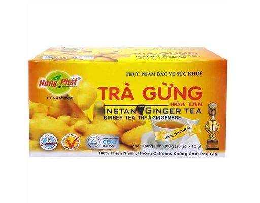 Trà Gừng Hòa Tan 20 x 10g Hùng Phát