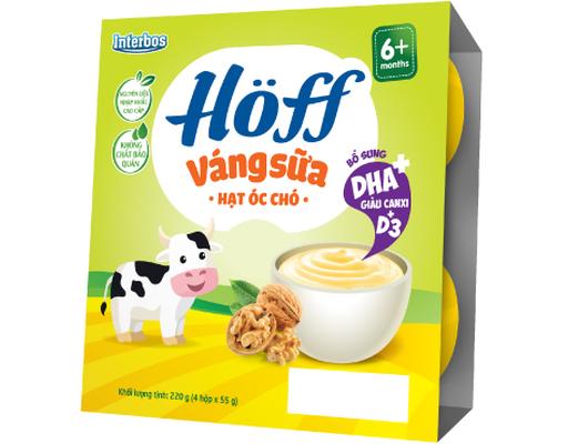 Lốc 4 Váng Sữa Hạt Óc Chó - 4 x 55g Hoff