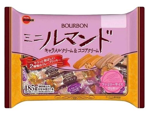 Bánh Quy Lumonde Vị Caramel Và Cacao 185g Bourbon