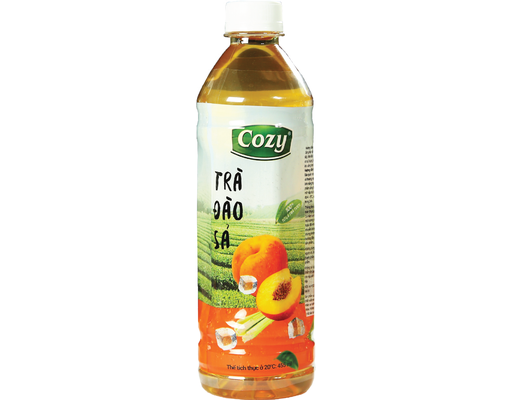 Trà Đào Sả Ice Tea 455ml Cozy