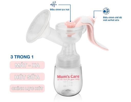 Mum’s Care Dụng Cụ Hút Sữa Bằng Tay 3 Trong 1