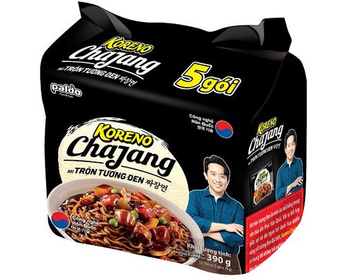 Lốc 5 Gói Mì Trộn Koreno Vị Tương Đen Chajang Gói 78G Koreno