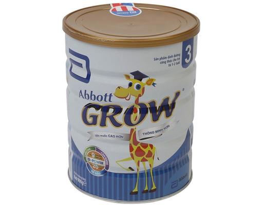 Sữa Bột Grow Số 3 Cho Bé Từ 1-2 Tuổi 900g Abbott