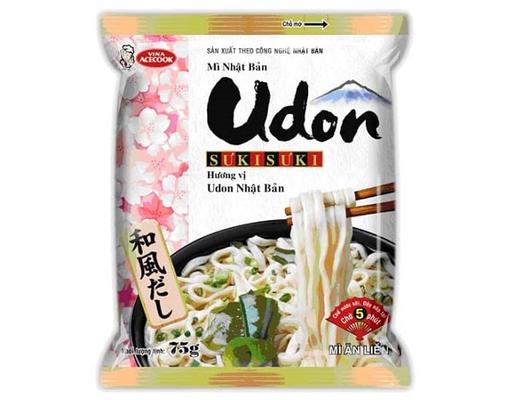 Mì Udon Suki Suki Vị Truyền Thống Nhật Bản Gói 75g ACECOOK