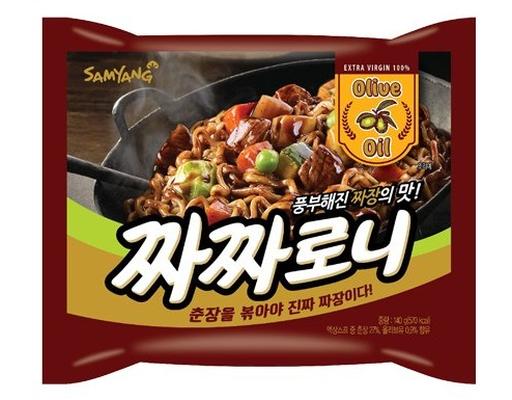 Mì Trộn Tương Tàu Với Dầu Olive 140g Samyang