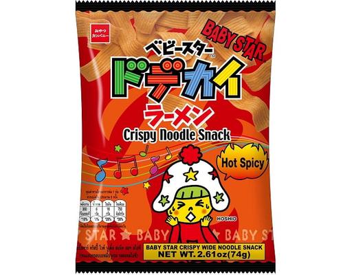 Mỳ Snack Baby Star Vị Cay 74g Oyatsu