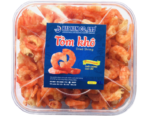 Tôm Khô Size L 180g Hải Nam