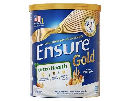 Sữa Bột Gold Green Health Hương Hạnh Nhân 850g Ensure