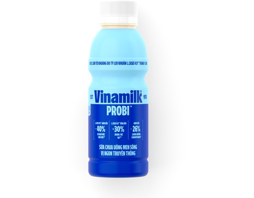 Sữa Chua Uống Men Sống Probi Có Đường 400ml Vinamilk