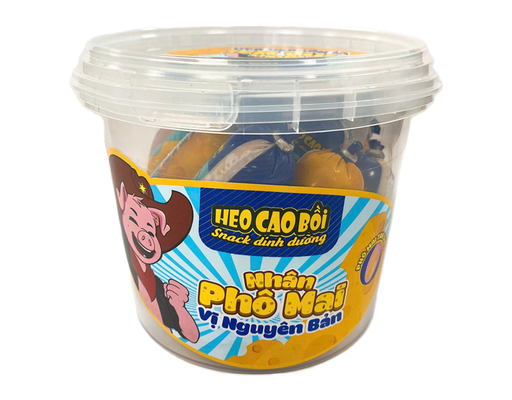 Xúc Xích Nhân Phô Mai Vị Nguyên Bản 384g Heo Cao Bồi